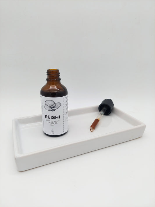 reishi, svetlikava pološčenka, ganoderma lucidum, tinktura, zdravilne gobe, medicinske gobe, imunski sistem