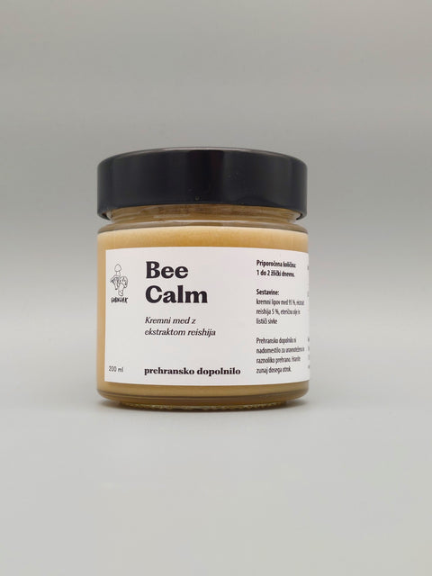 Bee Calm - kremeni med z ekstraktom reishija - Gobnjak