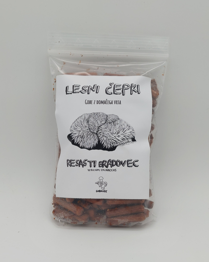 Micelij na lesnih čepkih - Gobnjak