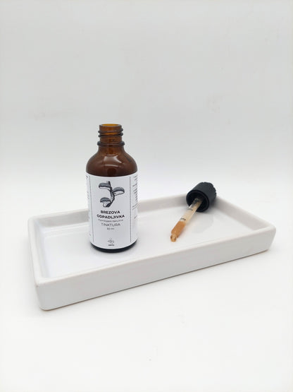 brezova odpadljivka, zdravilne gobe, medicinske gobe, tinktura, ekstrakt